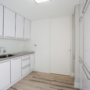 white modern kitchen