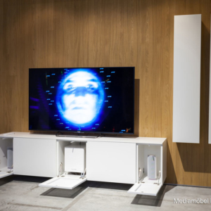 Integrated TV unit design